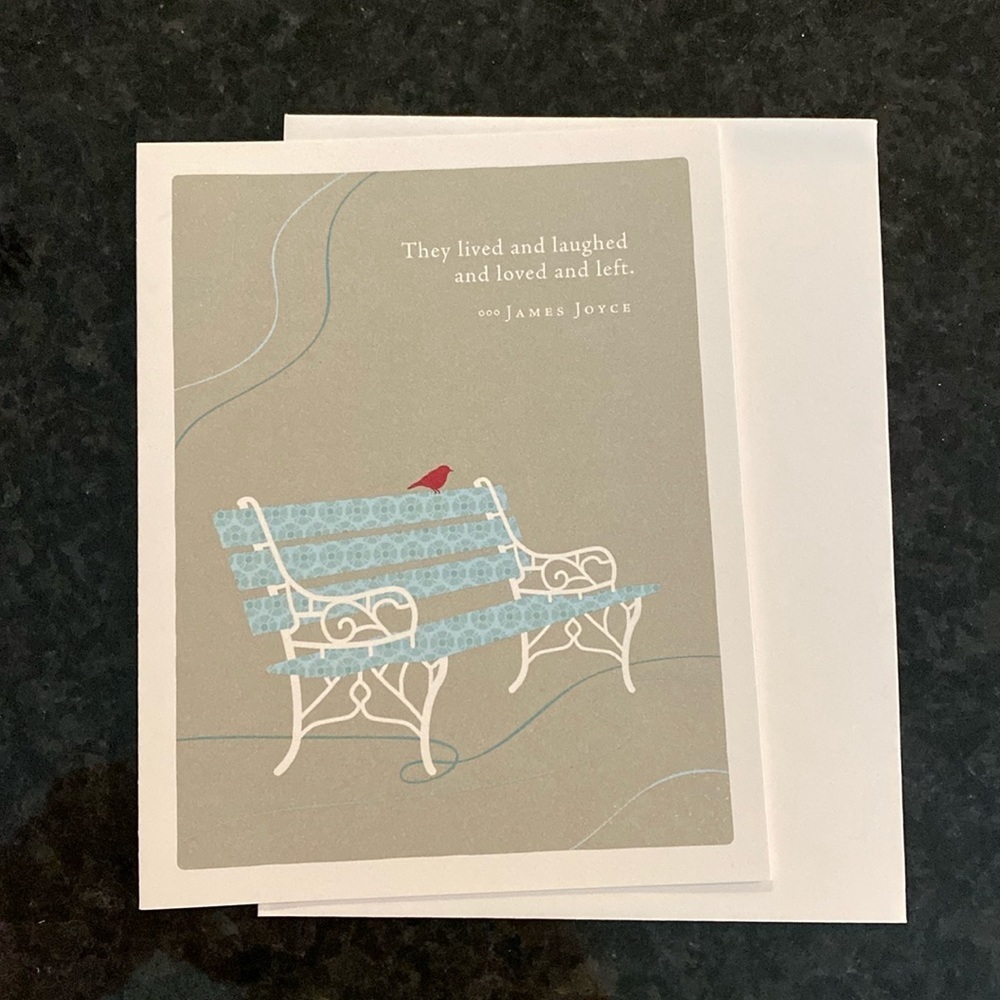 Compendium Positively Green Support and Sympathy Card and Envelope